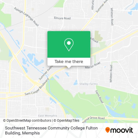 Mapa de Southwest Tennessee Community College Fulton Building