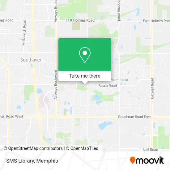 SMS Library map