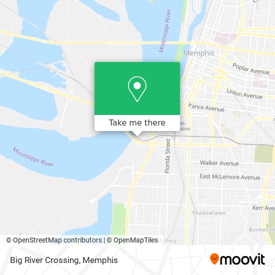 Big River Crossing map