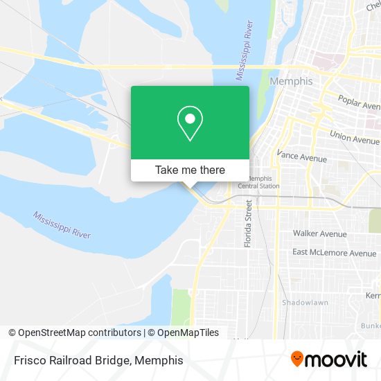 Mapa de Frisco Railroad Bridge