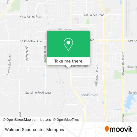 Walmart Supercenter map