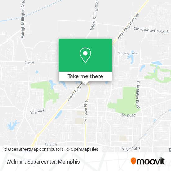 Walmart Supercenter map