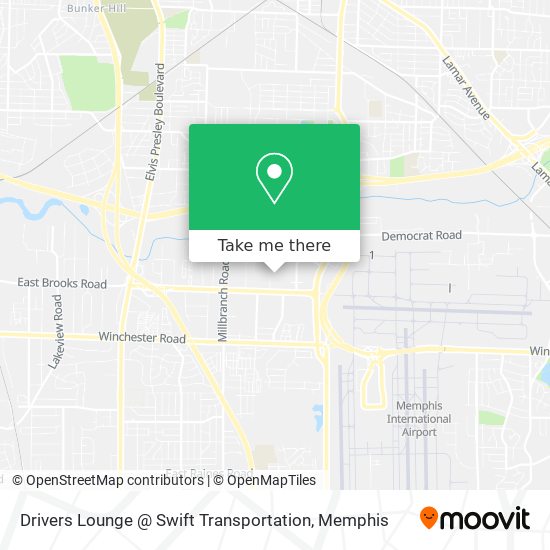 Mapa de Drivers Lounge @ Swift Transportation