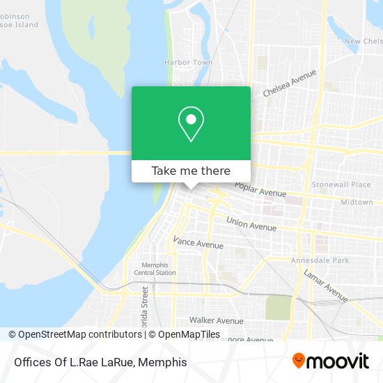 Offices Of L.Rae LaRue map