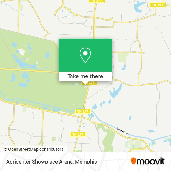 Agricenter Showplace Arena map