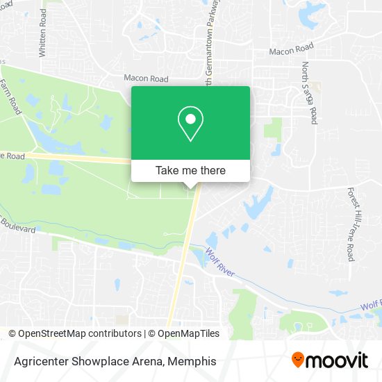 Agricenter Showplace Arena map