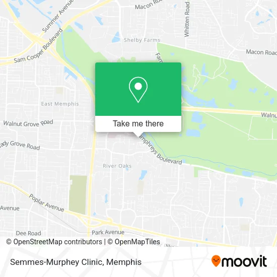 Semmes-Murphey Clinic map