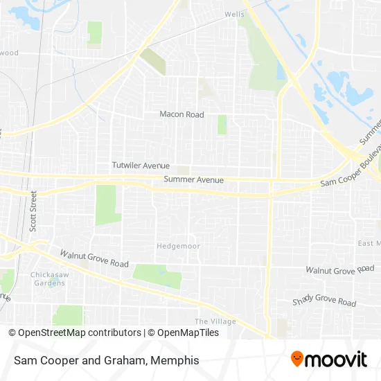 Sam Cooper and Graham map