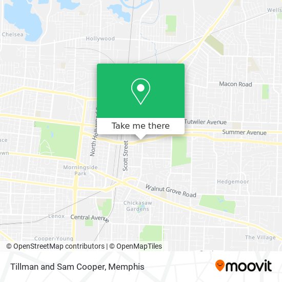 Mapa de Tillman and Sam Cooper
