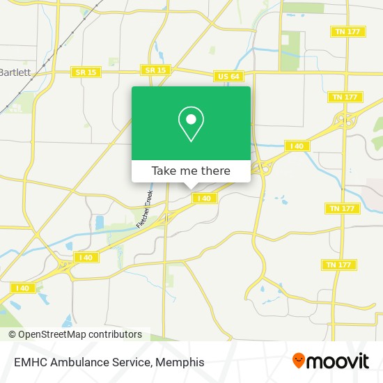 EMHC Ambulance Service map