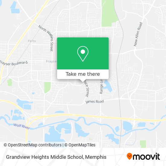 Mapa de Grandview Heights Middle School