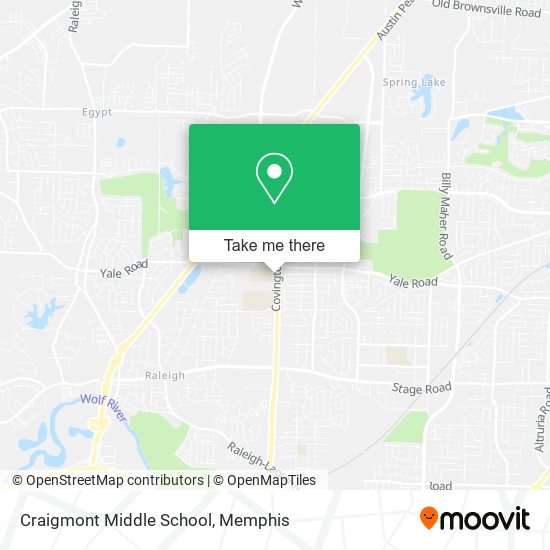 Craigmont Middle School map