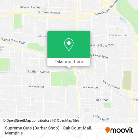Supreme Cuts (Barber Shop) - Oak Court Mall map