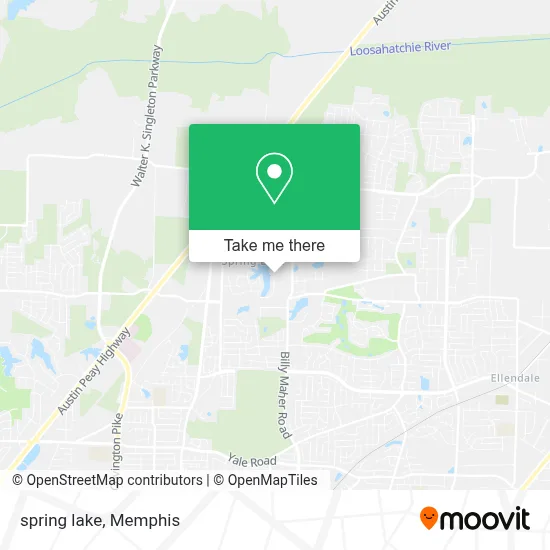 spring lake map