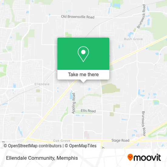 Ellendale Community map