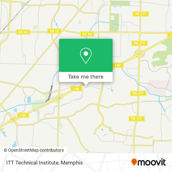 ITT Technical Institute map