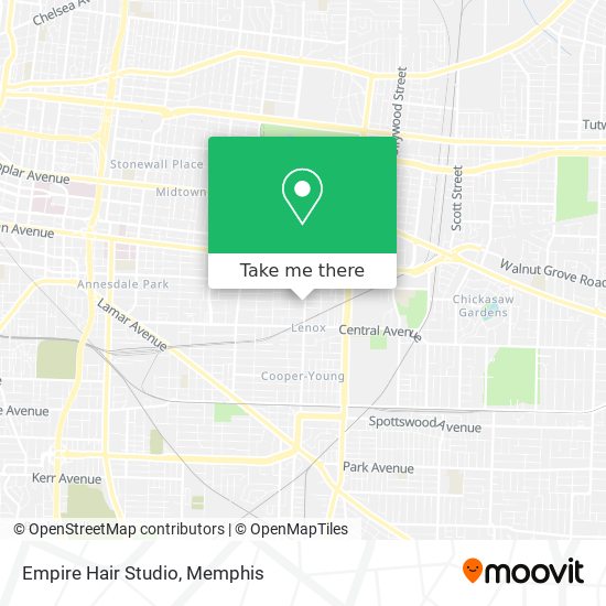 Empire Hair Studio map