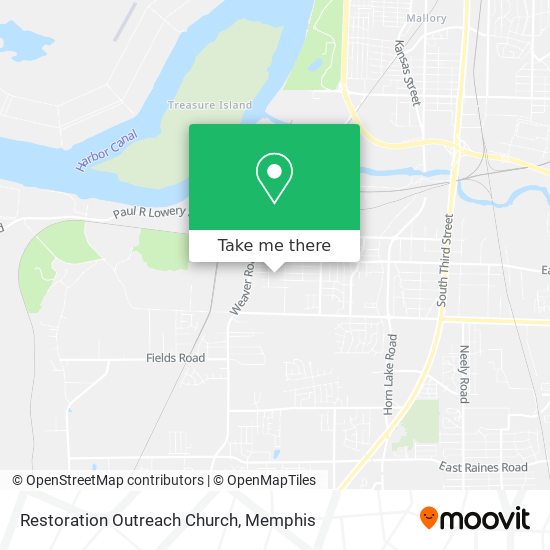 Mapa de Restoration Outreach Church