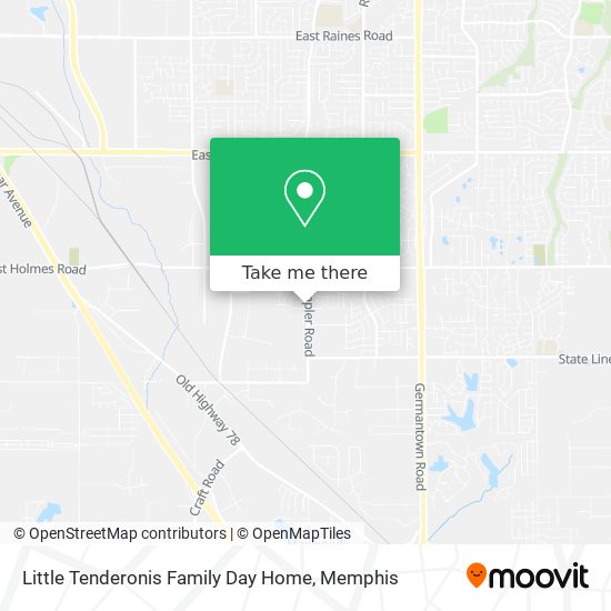 Little Tenderonis Family Day Home map