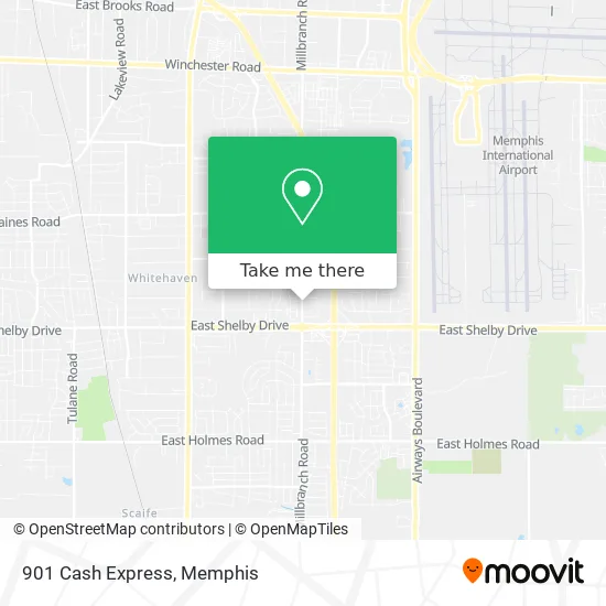 901 Cash Express map