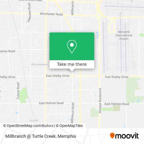 Mapa de Millbranch @ Turtle Creek