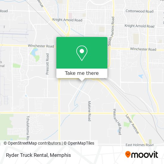 Mapa de Ryder Truck Rental