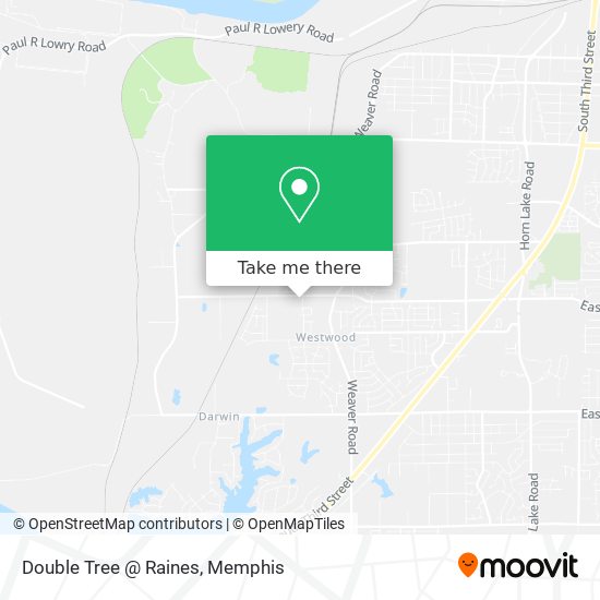 Double Tree @ Raines map