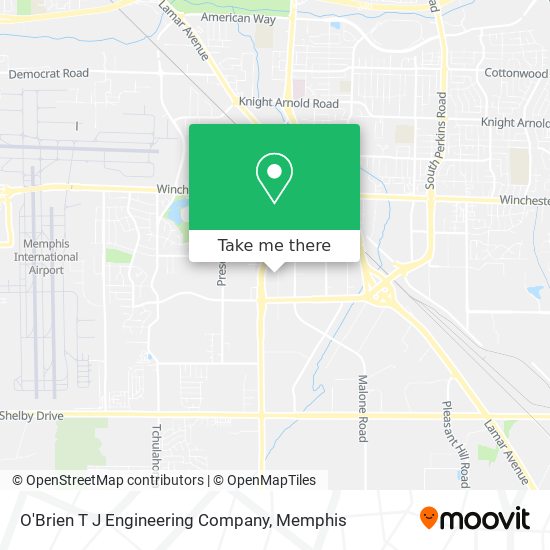 Mapa de O'Brien T J Engineering Company