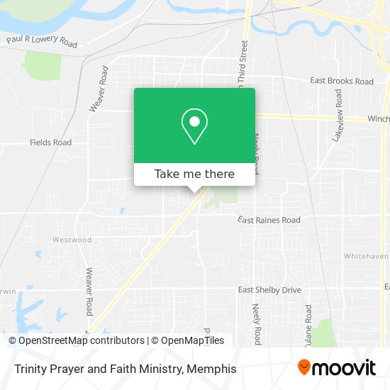 Trinity Prayer and Faith Ministry map