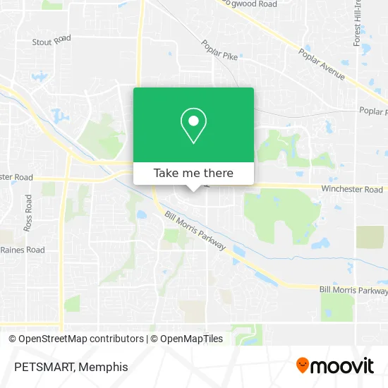 PETSMART map