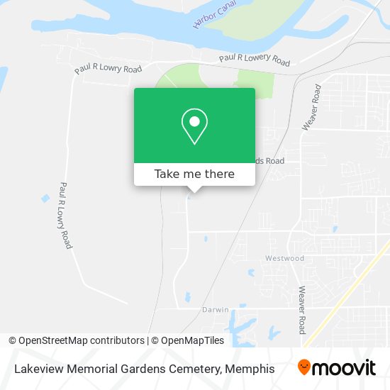 Lakeview Memorial Gardens Cemetery map