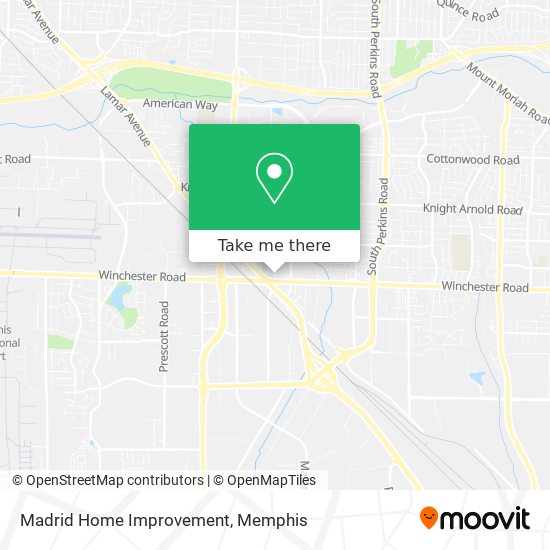Madrid Home Improvement map