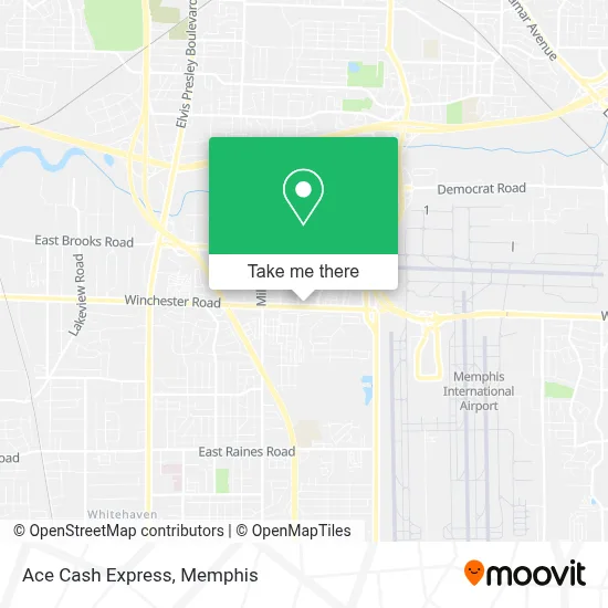 Ace Cash Express map