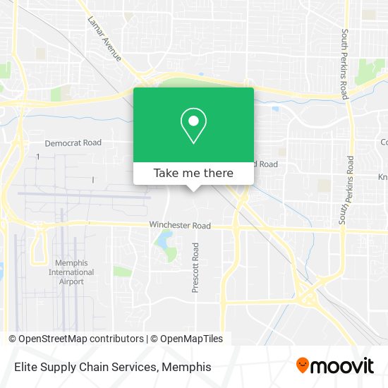 Elite Supply Chain Services map
