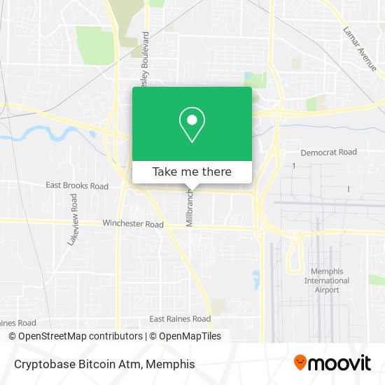 Mapa de Cryptobase Bitcoin Atm