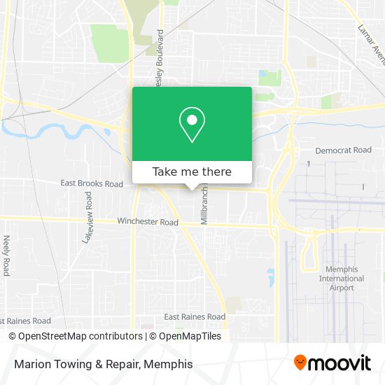 Mapa de Marion Towing & Repair