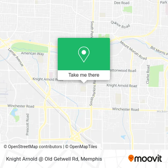 Mapa de Knight Arnold @ Old Getwell Rd