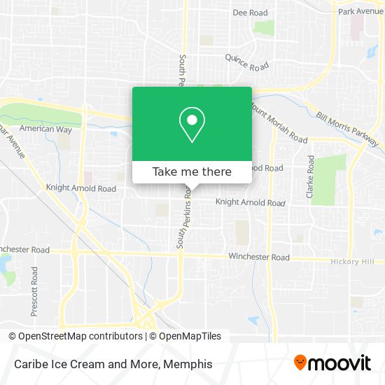 Caribe Ice Cream and More map