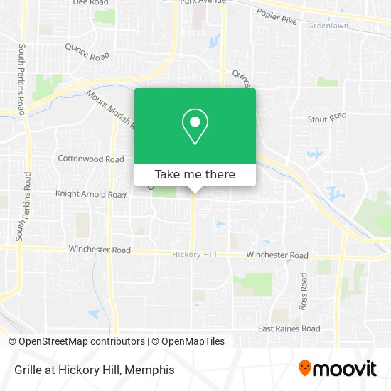 Mapa de Grille at Hickory Hill