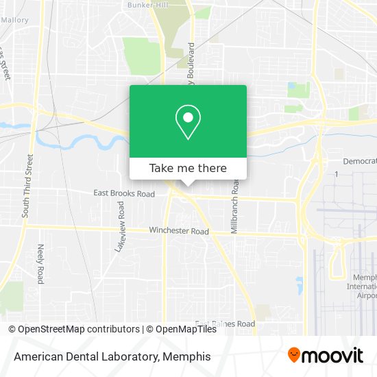 Mapa de American Dental Laboratory