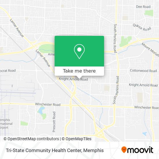Mapa de Tri-State Community Health Center