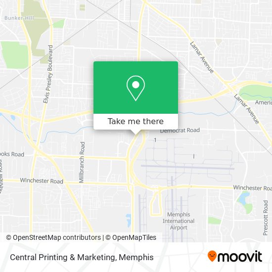 Central Printing & Marketing map