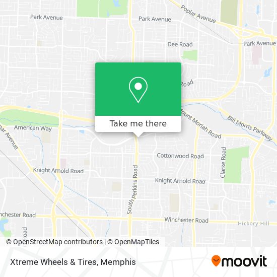 Xtreme Wheels & Tires map
