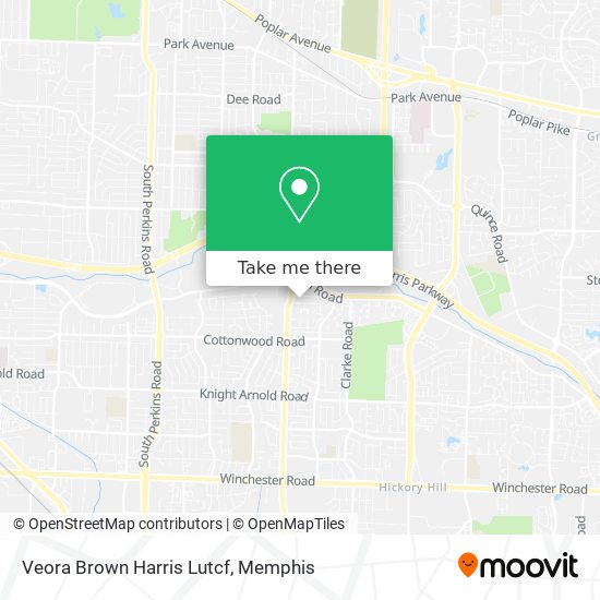 Veora Brown Harris Lutcf map
