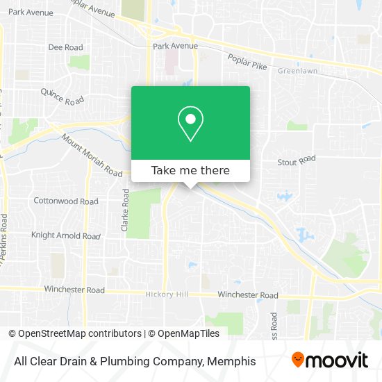 All Clear Drain & Plumbing Company map