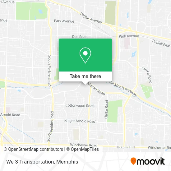 Mapa de We-3 Transportation