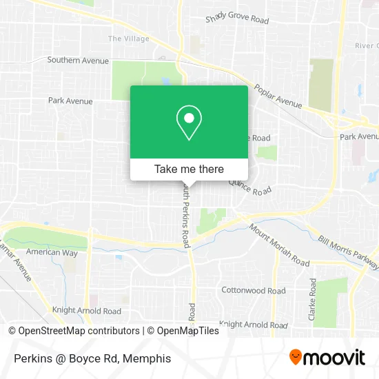 Perkins @ Boyce Rd map