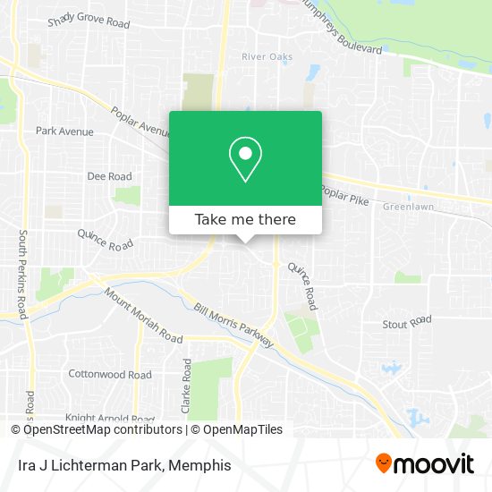 Mapa de Ira J Lichterman Park