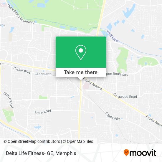 Delta Life Fitness- GE map