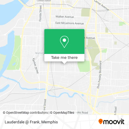 Lauderdale @ Frank map